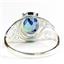 Neptune Garden Topaz, 925 Sterling Silver Ladies Ring, SR083