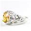 Twilight Fire Topaz, 925 Sterling Silver Ladies Ring, SR113