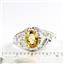 Citrine, 925 Sterling Silver Ladies Ring, SR113