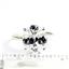 Sterling Silver Ladies Ring, Cubic Zirconia, SR055