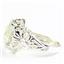 Green Amethyst,  925 Sterling Silver Ladies Ring, SR114