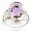 925 Sterling Silver Ladies Ring, Amethyst, SR114
