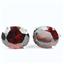 925 Sterling Silver Post Earrings, Garnet CZ, SE102