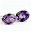 925 Sterling Silver Leverback Earrings, Amethyst, SE007