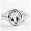Silver Topaz,  925 Sterling Silver Ladies Ring, SR070