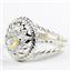 Cubic Zirconia, 925 Sterling Silver Ladies Ring, SR070