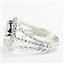 Cubic Zirconia, 925 Sterling Silver Ladies Ring, SR070