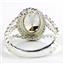 Cubic Zirconia, 925 Sterling Silver Ladies Ring, SR070