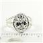 Cubic Zirconia, 925 Sterling Silver Ladies Ring, SR070