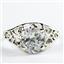 Sterling Silver Ladies Ring, Cubic Zirconia, SR005