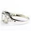 Sterling Silver Ladies Ring, Cubic Zirconia, SR005