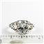Sterling Silver Ladies Ring, Cubic Zirconia, SR005