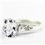 Silver Topaz, 925 Sterling Silver Ladies Ring, SR366