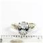 Cubic Zirconia, 925 Sterling Silver Ladies Ring, SR366