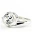 Cubic Zirconia, 925 Sterling Silver Ring, SR186