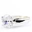 Cubic Zirconia, 925 Sterling Ladies Ring,  SR058