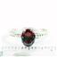 Garnet CZ, 925 Sterling Silver Ladies Ring, SR371