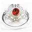 Garnet CZ, 925 Sterling Silver Ladies Ring, SR169
