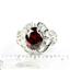 Garnet CZ, 925 Sterling Silver Ladies Ring, SR169