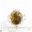 Created Red Brown Opal, 925 Sterling Silver Ladies Ring, SR114