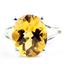Citrine, 925 Sterling Silver Ladies Ring, SR132