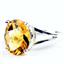 Citrine, 925 Sterling Silver Ladies Ring, SR132