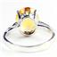 Sterling Silver Ladies Ring, Citrine, SR055