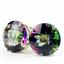925 Sterling Silver Post Earrings, Mystic Fire Topaz, SE212
