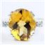 Citrine, 925 Sterling Silver Ladies Ring, SR150