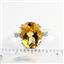 Citrine, 925 Sterling Silver Ladies Ring, SR150