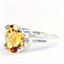 Citrine, 925 Sterling Silver Ladies Ring, SR155