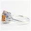 Citrine, 925 Sterling Silver Ladies Ring, SR155