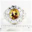 Citrine, 925 Sterling Silver Ladies Ring, SR313