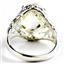 925 Sterling Silver Ladies Filigree Ring, Silver Topaz, SR114