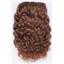 Light auburn # 10 curly mohair weft coarse  7-8" x200"  26549  FP
