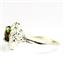 Created Black Opal, 925 Sterling Silver Ladies Ring, SR125