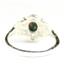 Created Black Opal, 925 Sterling Silver Ladies Ring, SR125