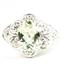 925 Sterling Silver Ladies Filigree Ring, Green Amethyst (Prasiolite), SR125
