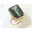 10K, 14K or 18K Gold Ladies Ring, Mystic Fire Topaz, R039