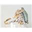 10K, 14K or 18K Gold Ladies Ring, Mystic Fire Topaz, R039