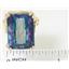 10K, 14K or 18K Gold Ladies Ring, Mystic Fire Topaz, R039