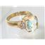 10K, 14K or 18K Gold Ladies Ring, Mercury Mist Topaz, R244