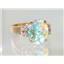 10K, 14K or 18K Gold Ladies Ring, Mercury Mist Topaz, R244
