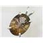 925 Sterling Silver Pendant, Smoky Quartz, SP004