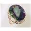 10K, 14K or 18K Gold Ladies Ring, Mystic Fire Topaz, R068