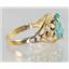 10K, 14K or 18K Gold Ladies Ring, Swiss Blue Topaz, R004