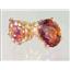 14k Gold Post Earrings, Twilight Fire Topaz, E102