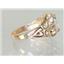 10K, 14K or 18K Gold Ladies Ring, Mercury Mist Topaz, R113
