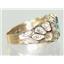 10K, 14K or 18K Men's Gold Ring, Swiss Blue Topaz, R168