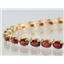 B001, Mozambique Garnet Gold Bracelet